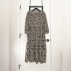 Zara midi shirt dress